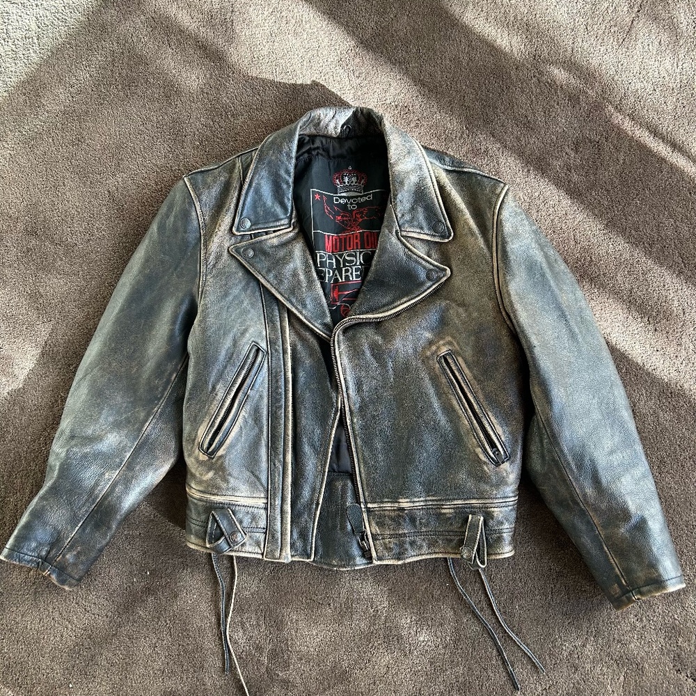 VINTAGE LEATHER JACKET